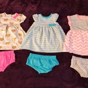 3 NWOT Baby Spring Dresses